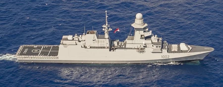 Egyptian frigate Al-Galala