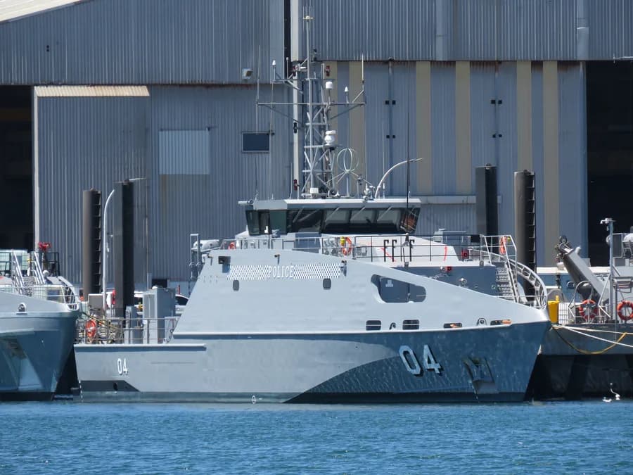 Western Samoan patrol vessel Nafanua III