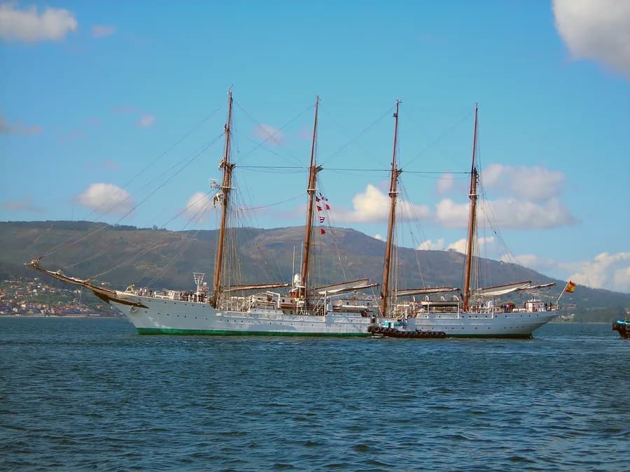 Spanish ship Juan Sebastián Elcano
