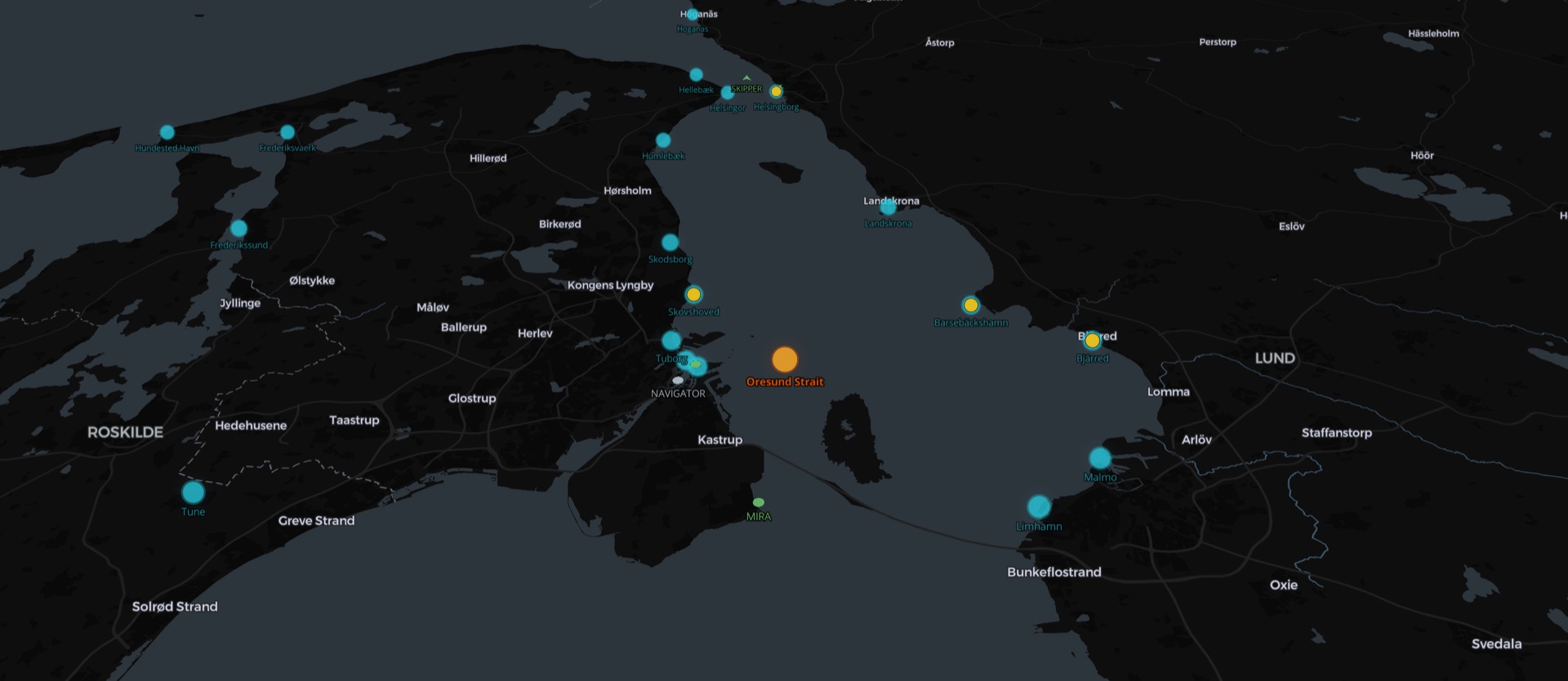 Oresund Strait