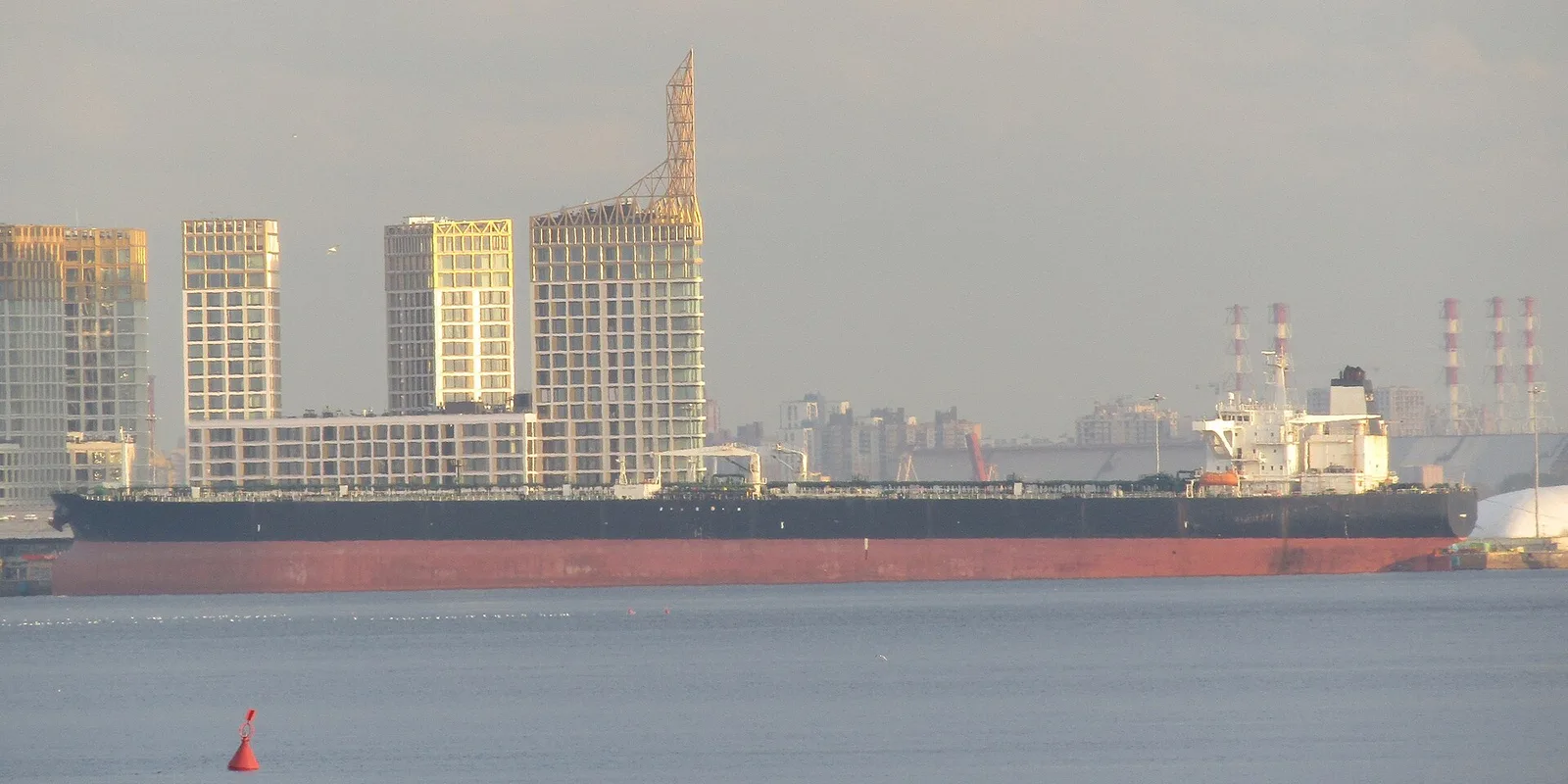 Mine Strikes Set Two Oil Tankers Ablaze in Strait of Hormuz